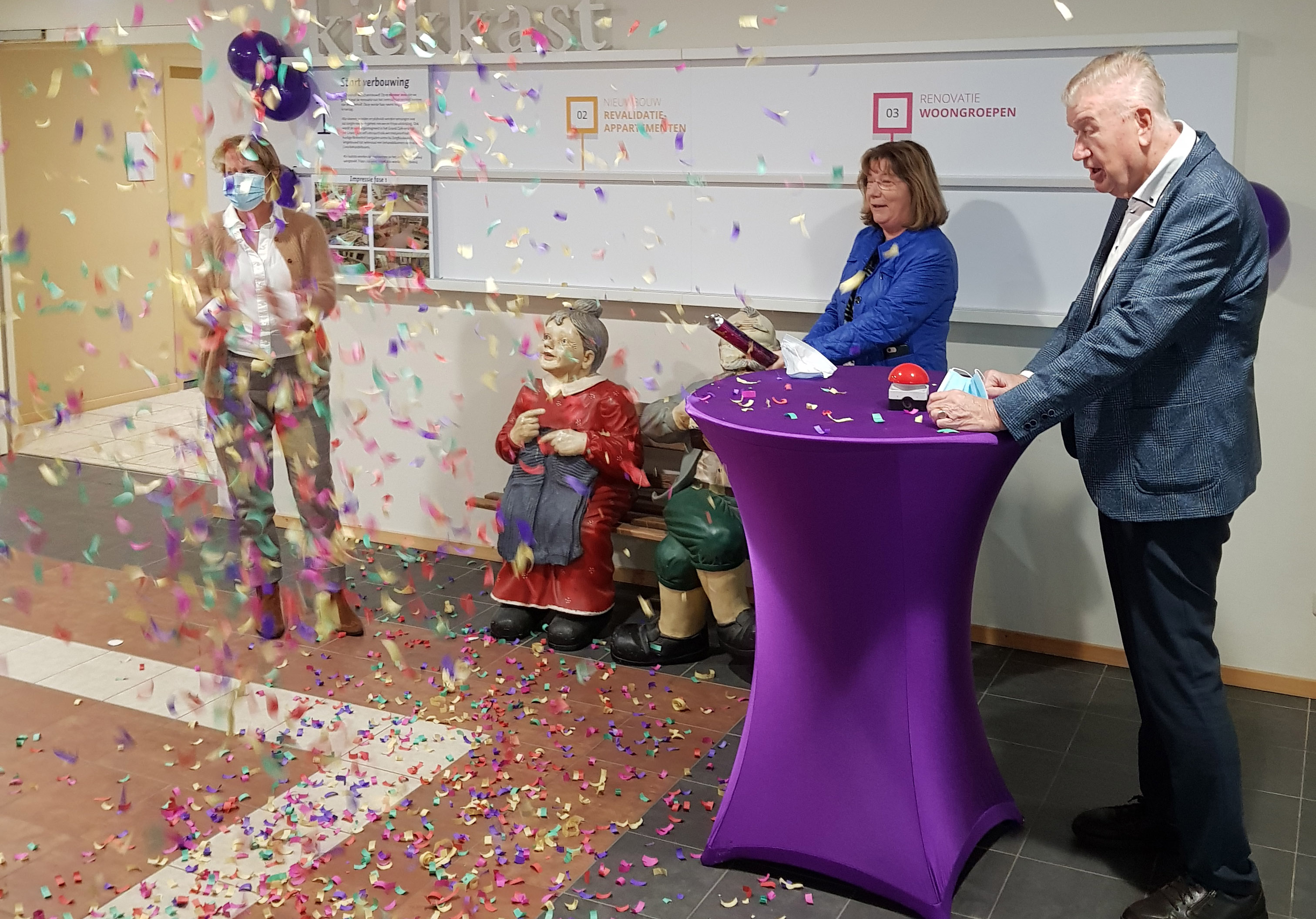 Feestelijke aftrap verbouwing De Cromhoff