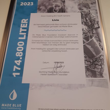 Made Blue certificaat