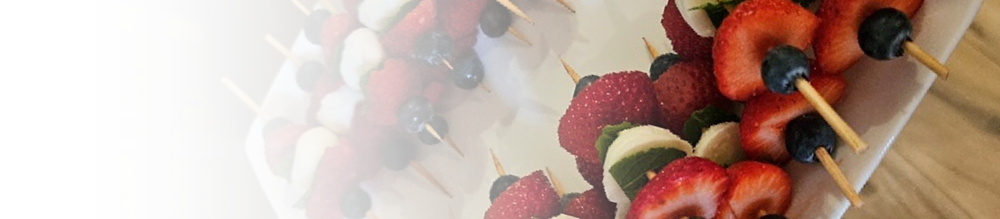 Afbeeldingen Tapas Fruitopeenstokje