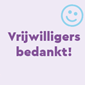 Vrijwilligers Bedankt Def