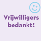 Vrijwilligers Bedankt Def