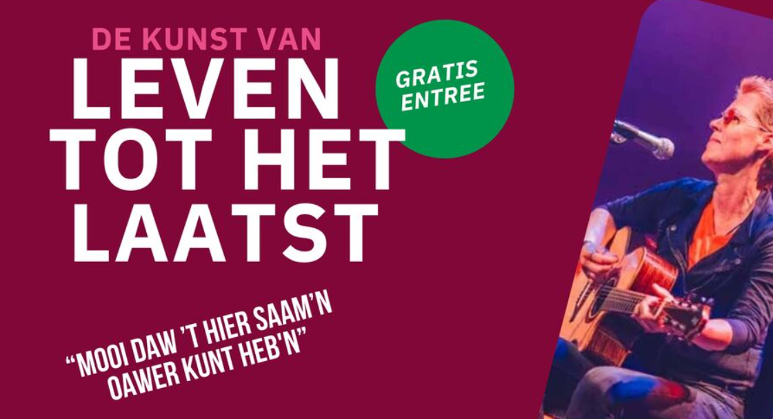 Banner - theatershow de kunst van leven tot het laatst