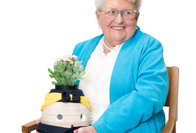 vrouw met tessa