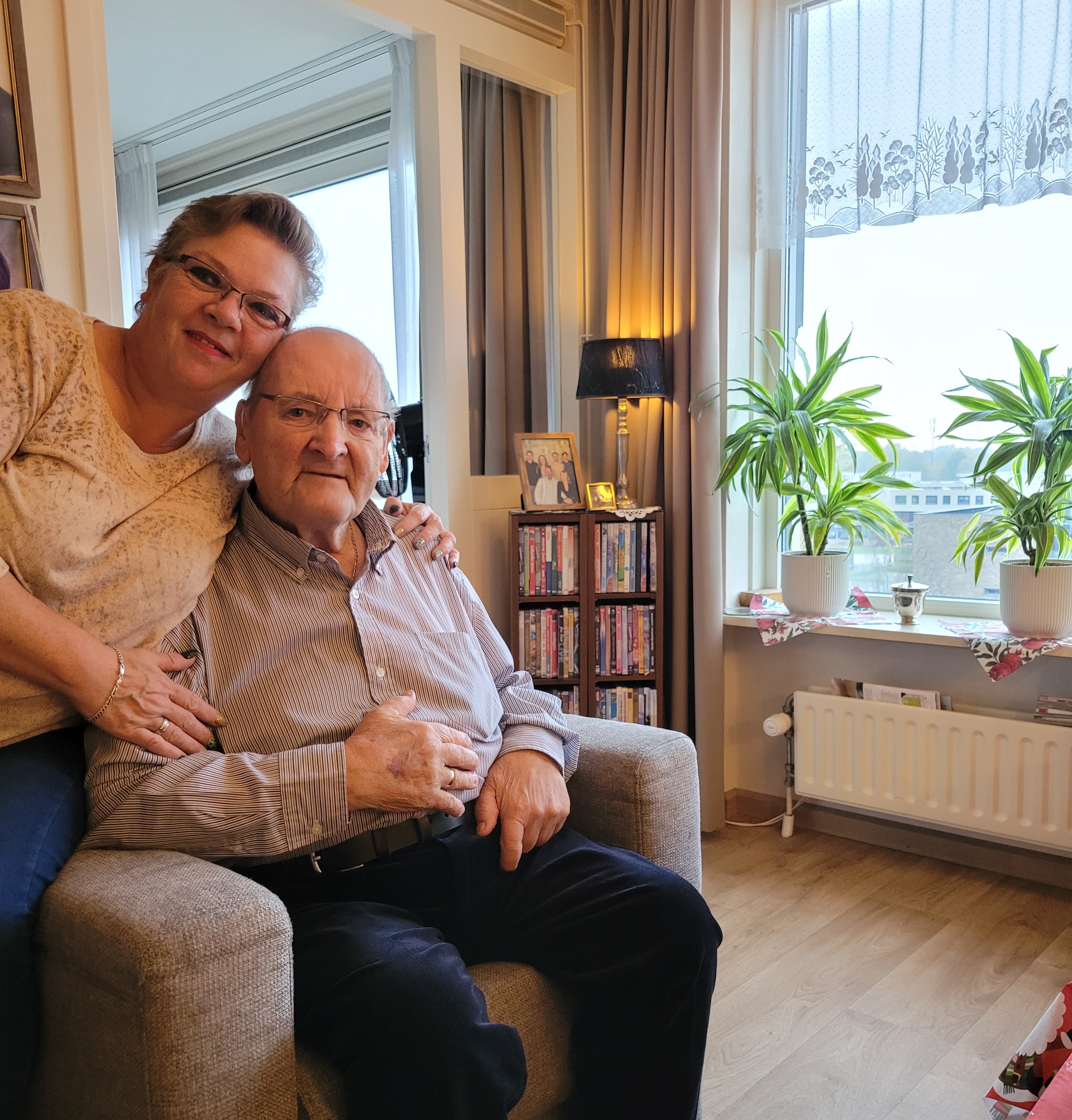 Meneer Franke en schoondochter Carina