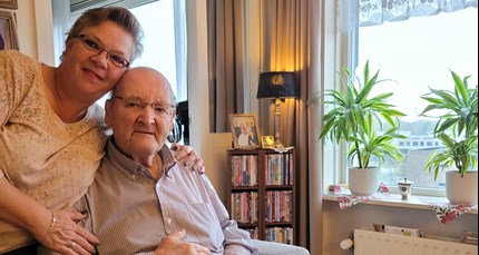 Meneer Franke en schoondochter Carina