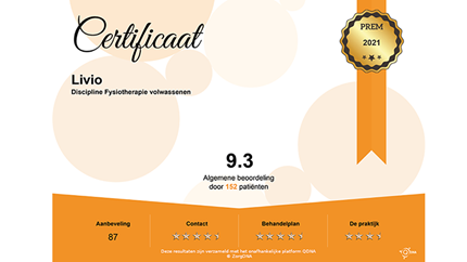 Certificaat Fysio